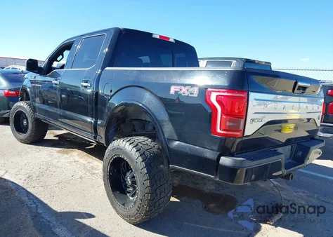 2017 Ford F-150 Platinum из США, поврежденный, VIN 1FTEW1EF3HFA85965